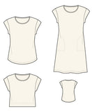 Sangria Tee and T-shirt Dress